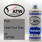 Preview: Ford, Lead Foot Gray, JX / M7394: 400ml Sprühdose, von ATW Autoteile West.